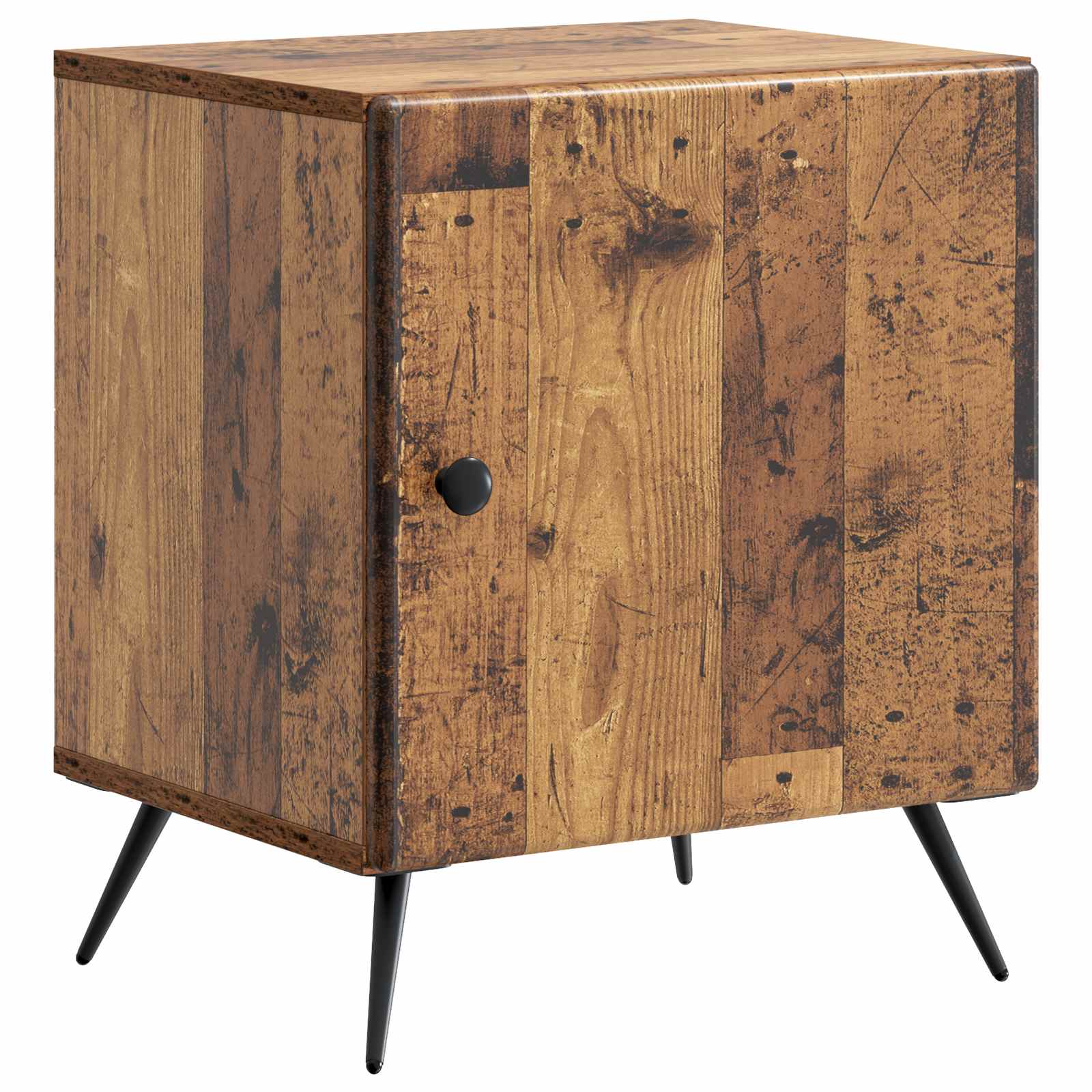 Armadio Da Notte Legno Antico 43 X 34,5 X 50 cm