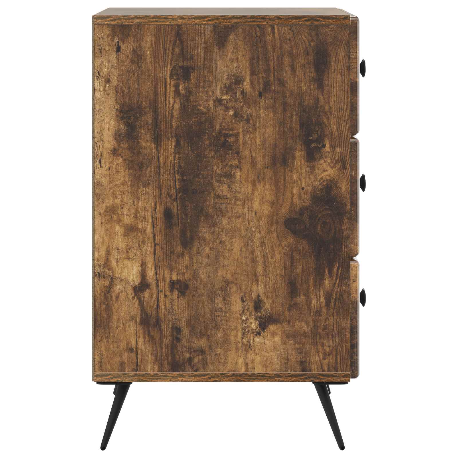 Armadio Da Notte Con Cassetto Rovere Fumo 43 X 41 X 66,5 cm - Image 5