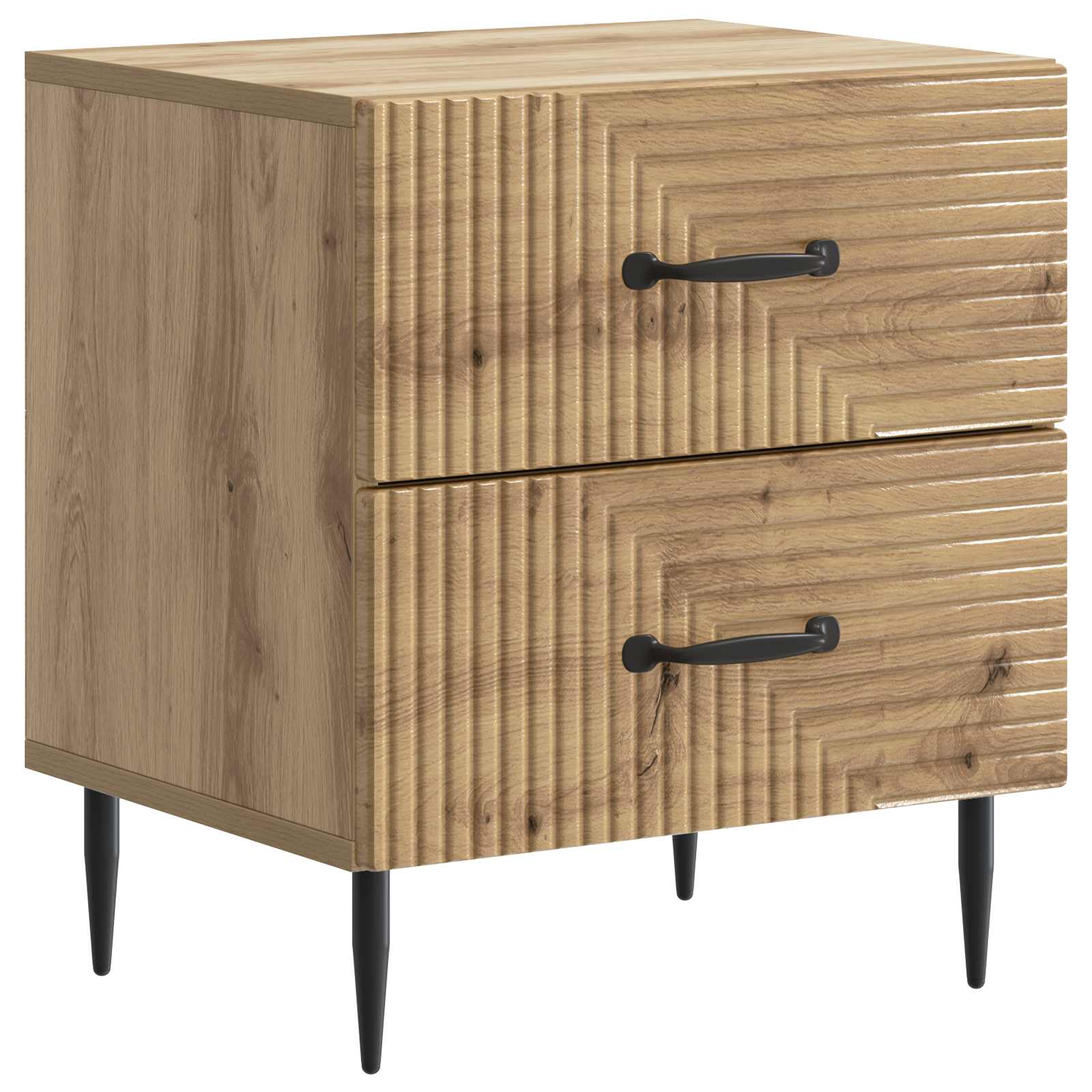 Armadio Da Notte Rovere Artigianale 43 X 34,5 X 47,5 cm