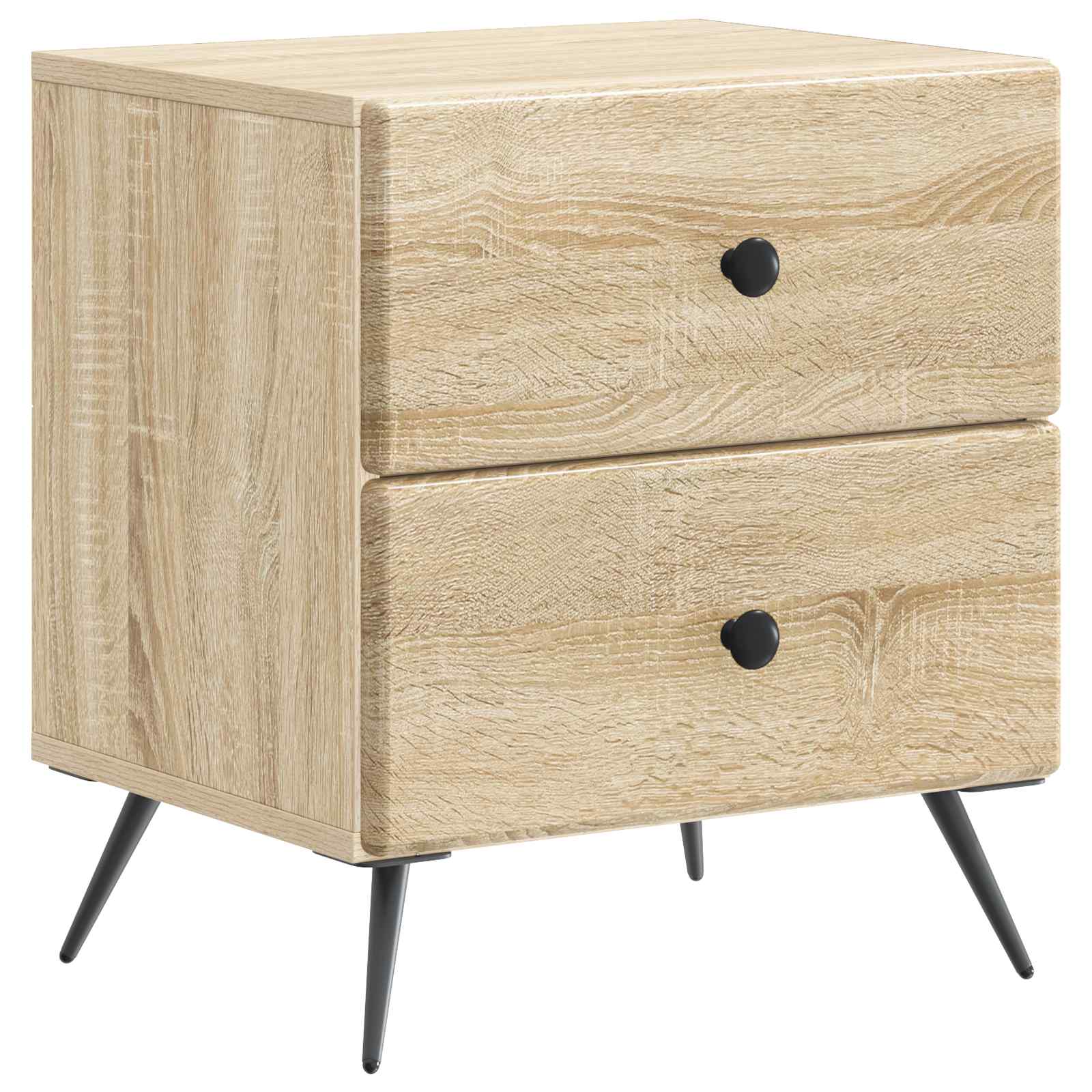 Armadio Da Notte Con Cassetto Rovere Sonoma 43 X 34,5 X 47,5 cm