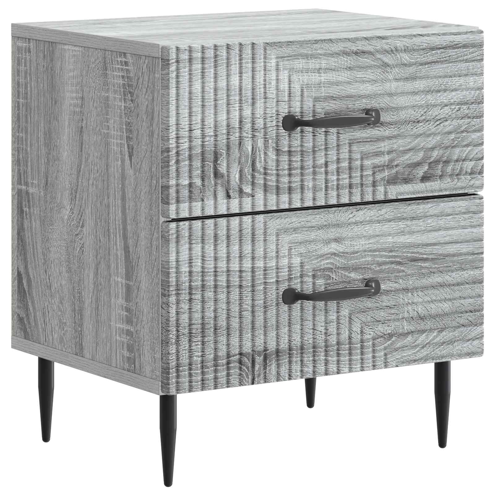 Armadio Da Notte Con Cassetto Grigio Sonoma 43 X 34,5 X 47,5 cm