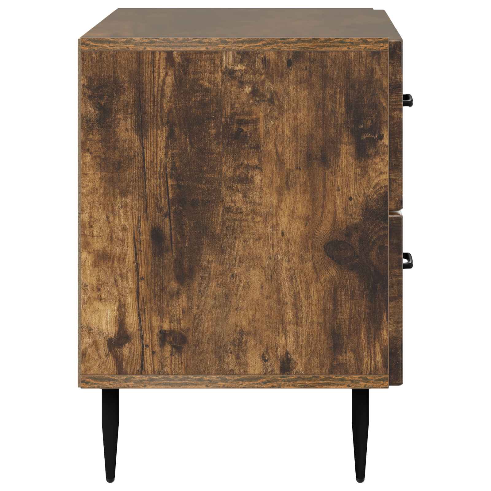 Armadio Da Notte Con Cassetto Rovere Fumo 62 X 34,5 X 47,5 cm - Image 5