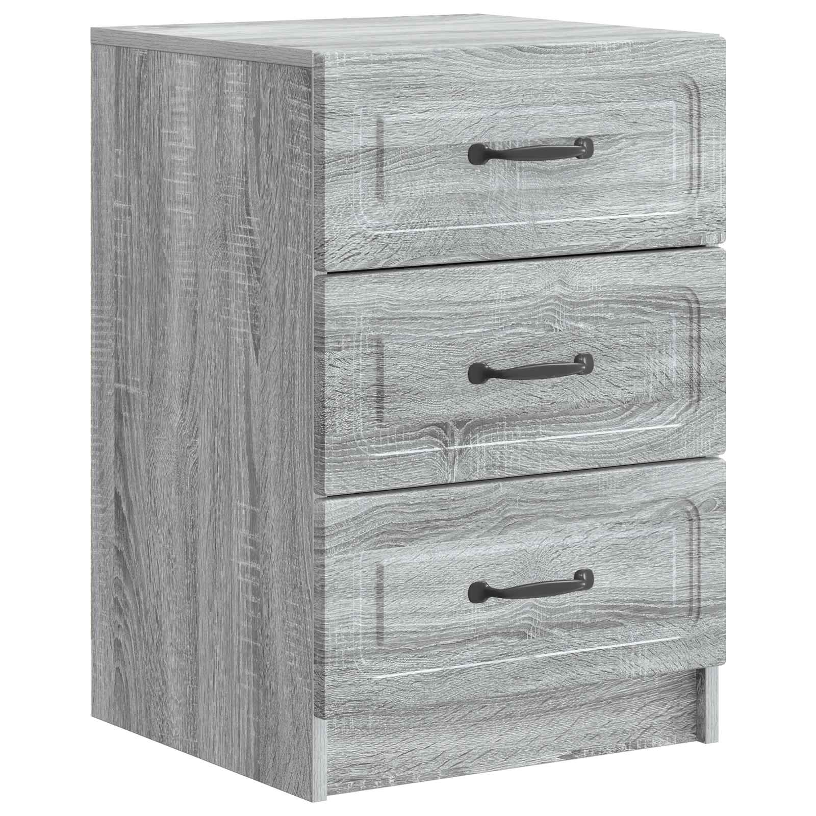 Armadio Da Notte Con Cassetto Grigio Sonoma 43 X 41 X 63,5 cm
