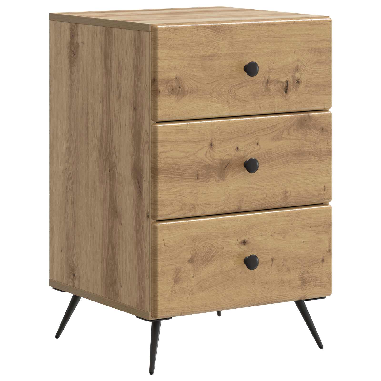 Armadio Da Notte Rovere Artigianale 43 X 41 X 66,5 cm