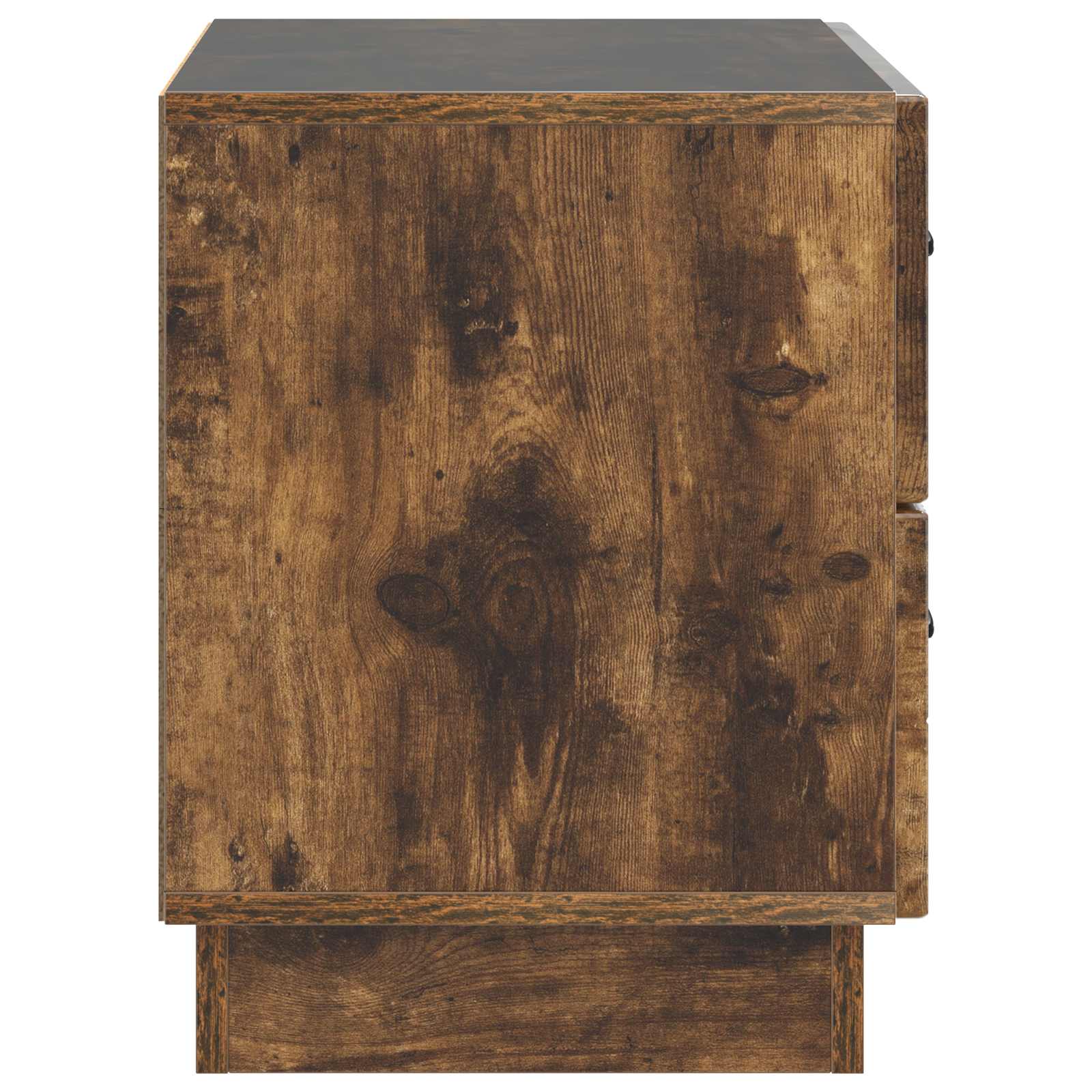 Armadio Da Notte Con Cassetto Rovere Fumo 62 X 34,5 X 44,5 cm - Image 5