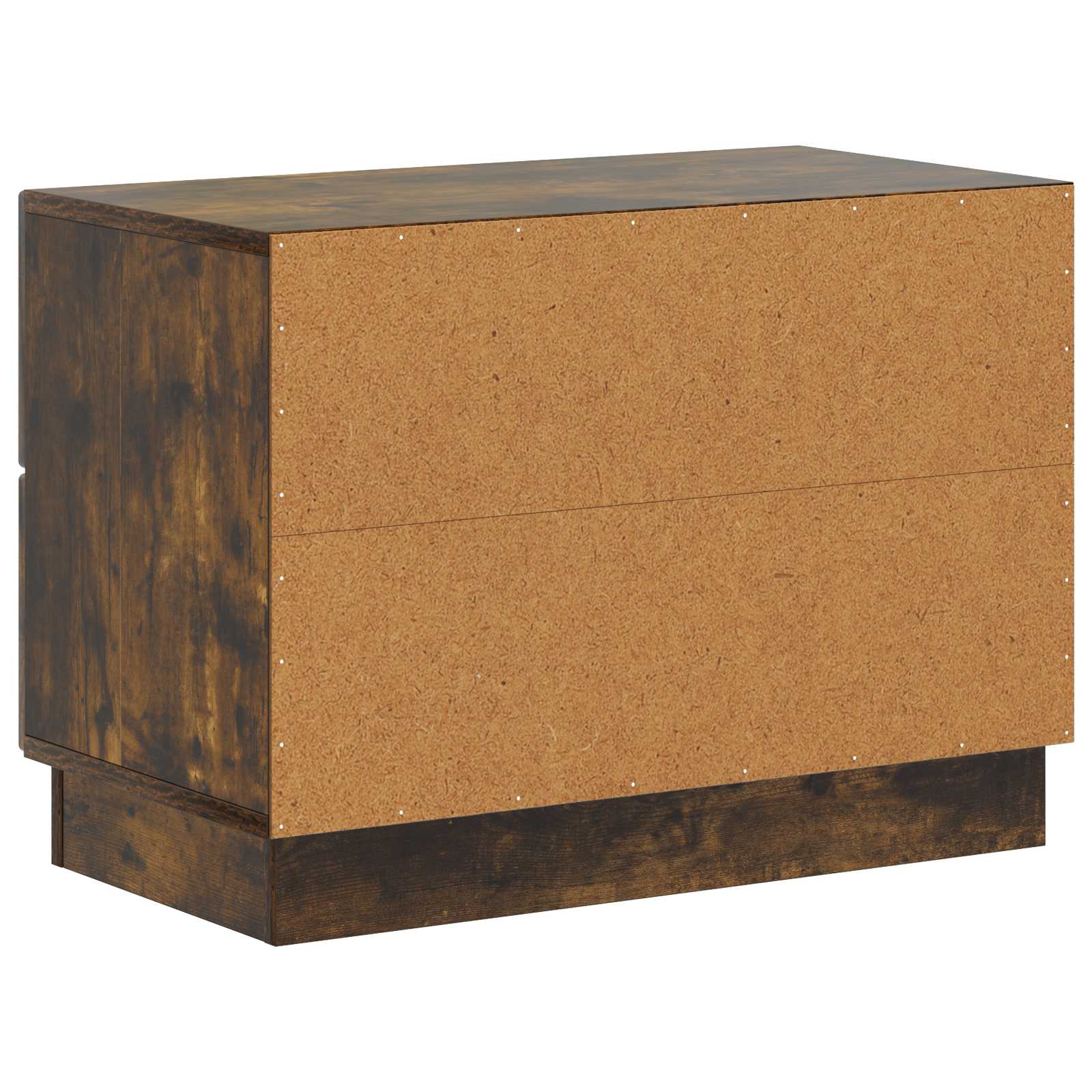 Armadio Da Notte Con Cassetto Rovere Fumo 62 X 34,5 X 44,5 cm - Image 6