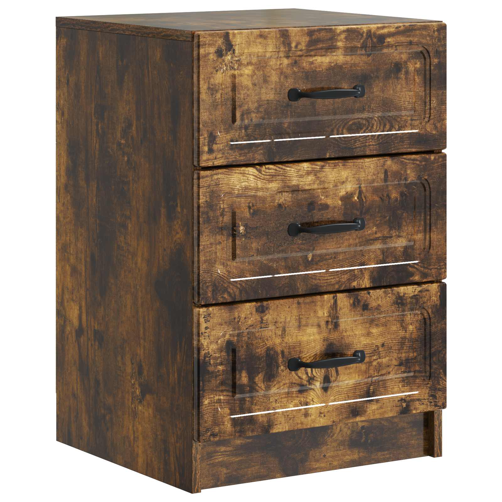 Armadio Da Notte Con Cassetto Rovere Fumo 43 X 41 X 63,5 cm