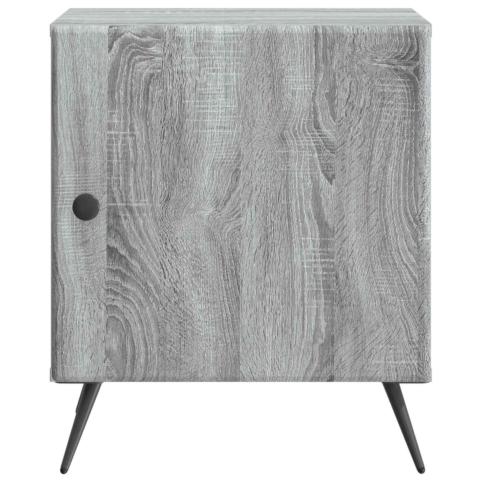 Armadio Da Notte Grigio Sonoma 43 X 34,5 X 50 cm - Image 4