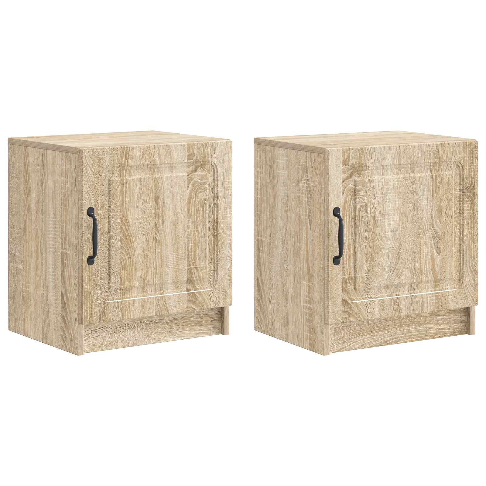 Armadio Da Notte 2 Pcs Rovere Sonoma 43 X 34,5 X 47 cm