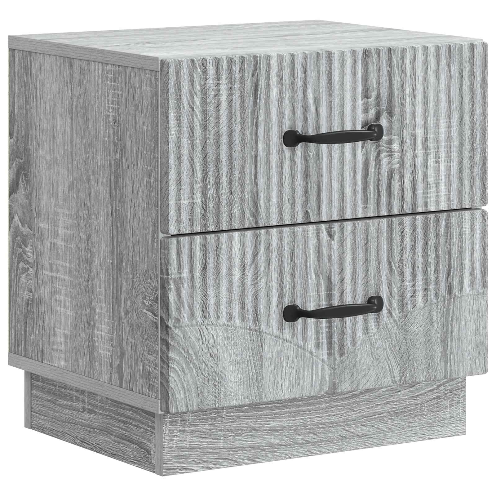 Armadio Da Notte Con Cassetto Grigio Sonoma 43 X 34,5 X 44,5 cm