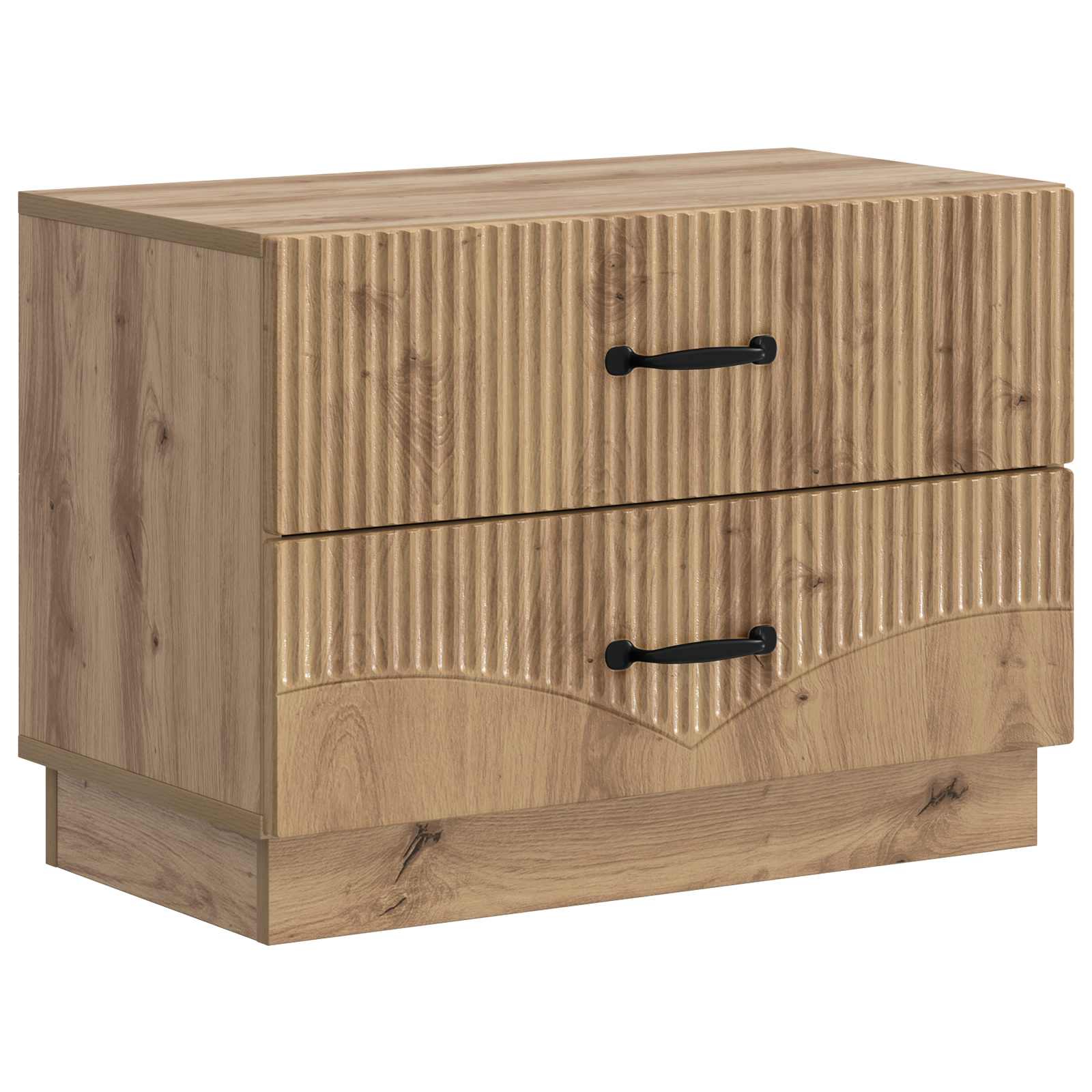 Armadio Da Notte Rovere Artigianale 62 X 34,5 X 44,5 cm