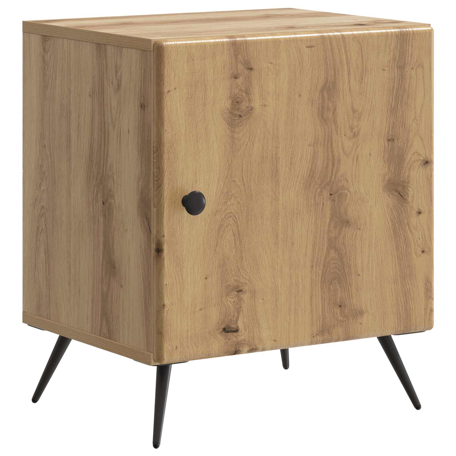 Armadio Da Notte Rovere Artigianale 43 X 34,5 X 50 cm