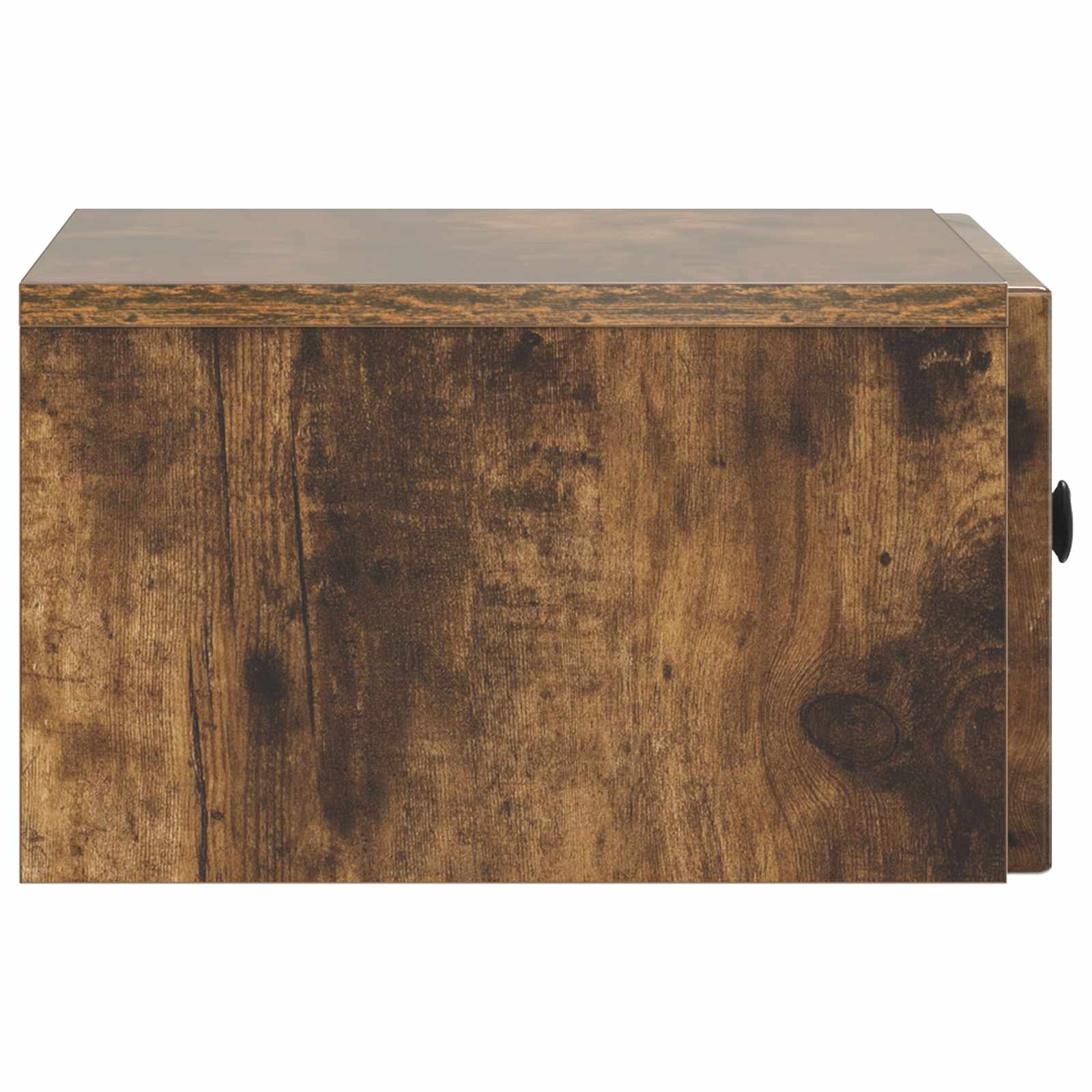 Armadio Da Notte Con Cassetto Rovere Fumo 49 X 34,5 X 20 cm - Image 5