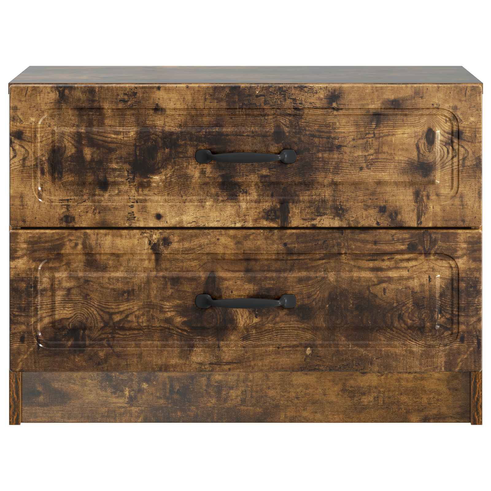 Armadio Da Notte Con Cassetto Rovere Fumo 62 X 34,5 X 44,5 cm - Image 4