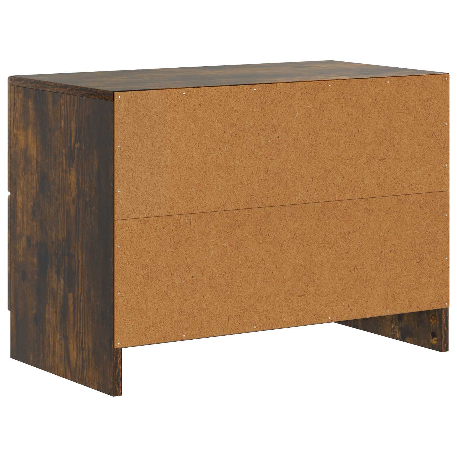 Armadio Da Notte Con Cassetto Rovere Fumo 62 X 34,5 X 44,5 cm - Image 6