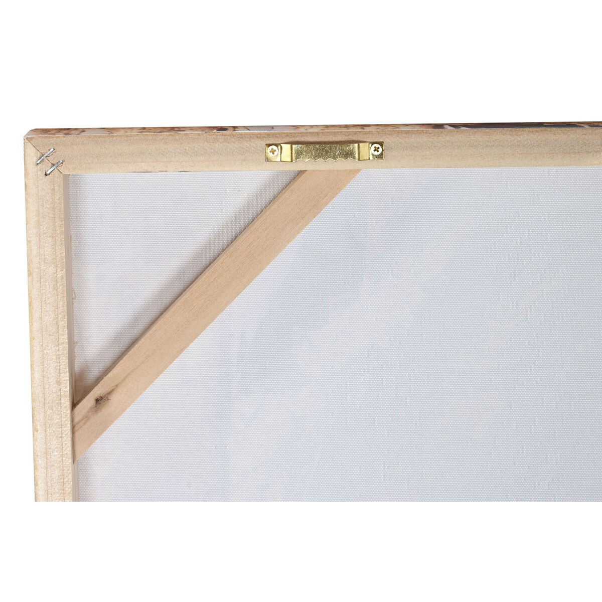Tela Home Esprit Turchese Dorato Coloniale Africana 90 X 3 X 120 Cm (2 Unità) - Image 4