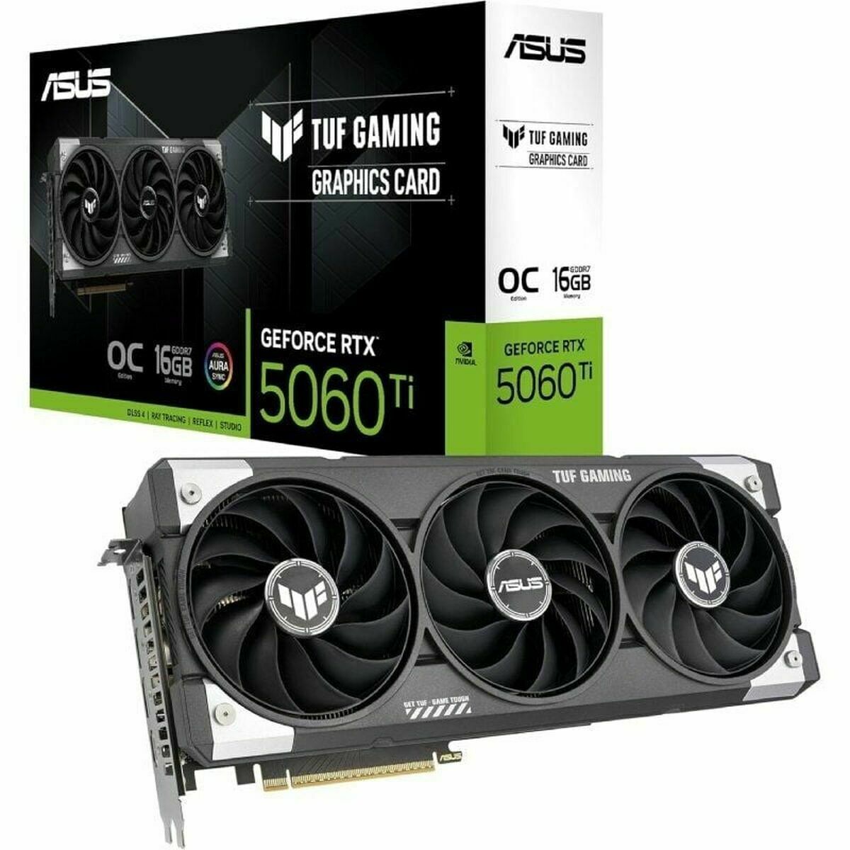 Scheda Grafica Asus 90yv0mg0-M0na00 Geforce Rtx 5060 Ti 16 Gb Gddr6 Gddr7