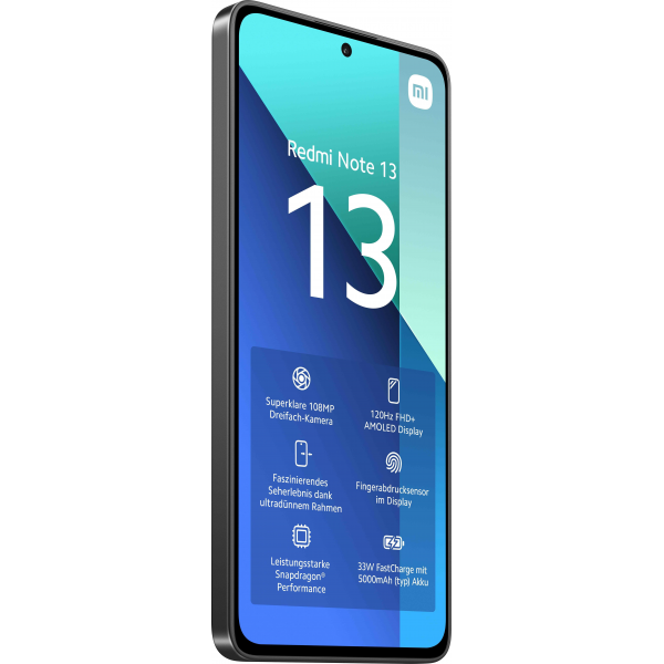XIAOMI Redmi Note 13 8+256 GB Black - Brand - Image 3