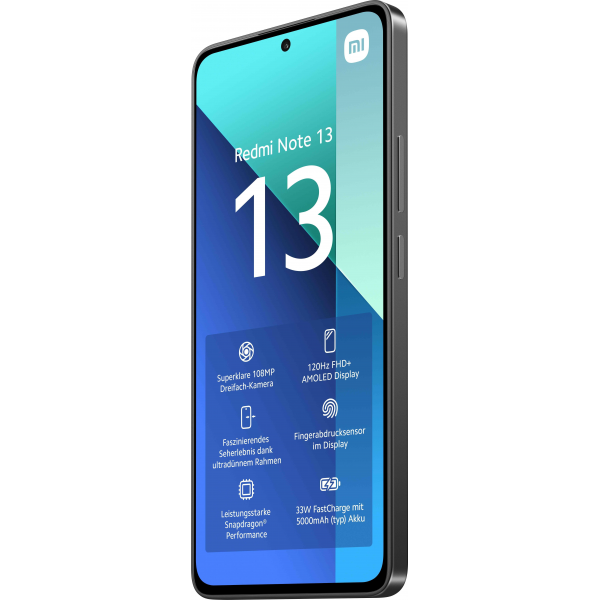 XIAOMI Redmi Note 13 8+256 GB Black - Brand - Image 4