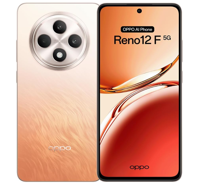 OPPO Reno 12F 5G Amber Orange ,8GB,256GB--BRAND