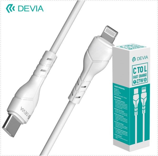 Cavo da C a Lightning 27 Watt 1 metro ricambio espositore Kintone