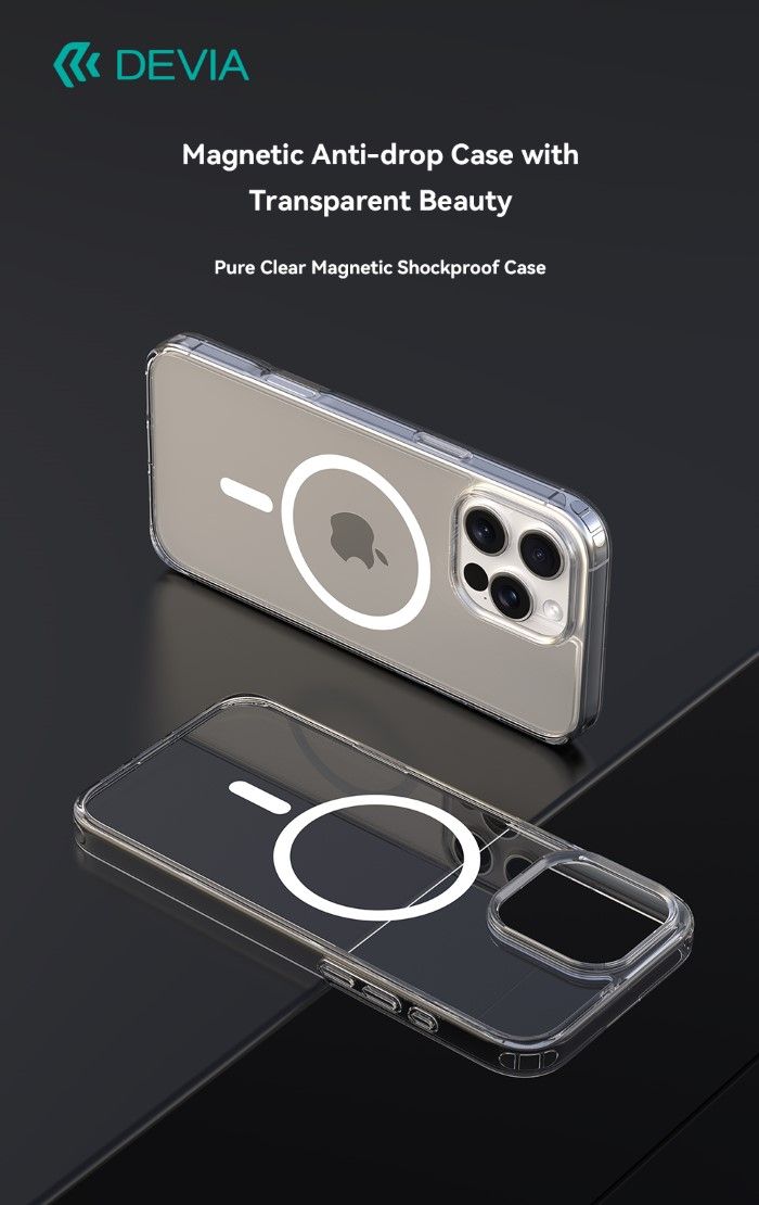 Cover Magnetica Glimmer con Apple Magsafe iPhone 16 Plus