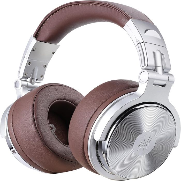 OneOdio Studio Pro 30 Hi-Res Cuffie DJ Cablate Silver/Brown