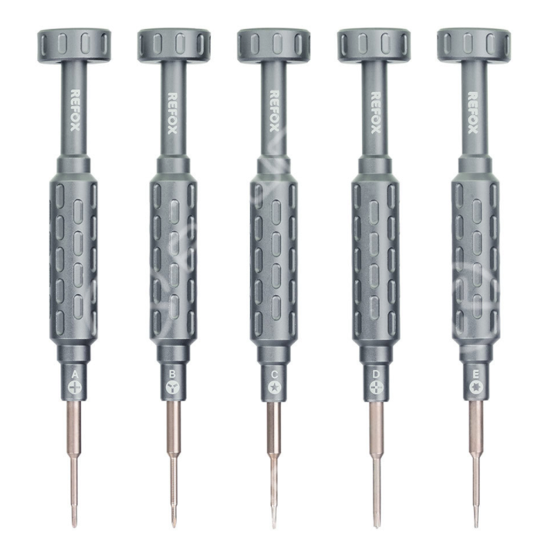 Set 5 Giraviti Refox Alta qualità Rice Series RS-2 per riparazione smartphones