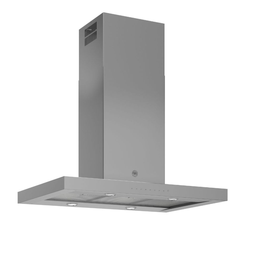 Cappa isola Bertazzoni KTI90PRO1XA 90 cm. 1 motore a 3 velocità acciaio inox classe A
