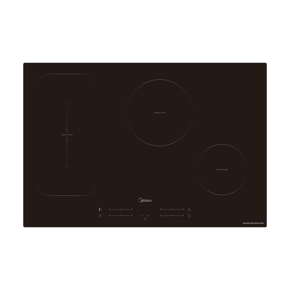 Piano cottura Midea ad induzione MIH740F98K0 77 cm 1 zona bridge colore nero