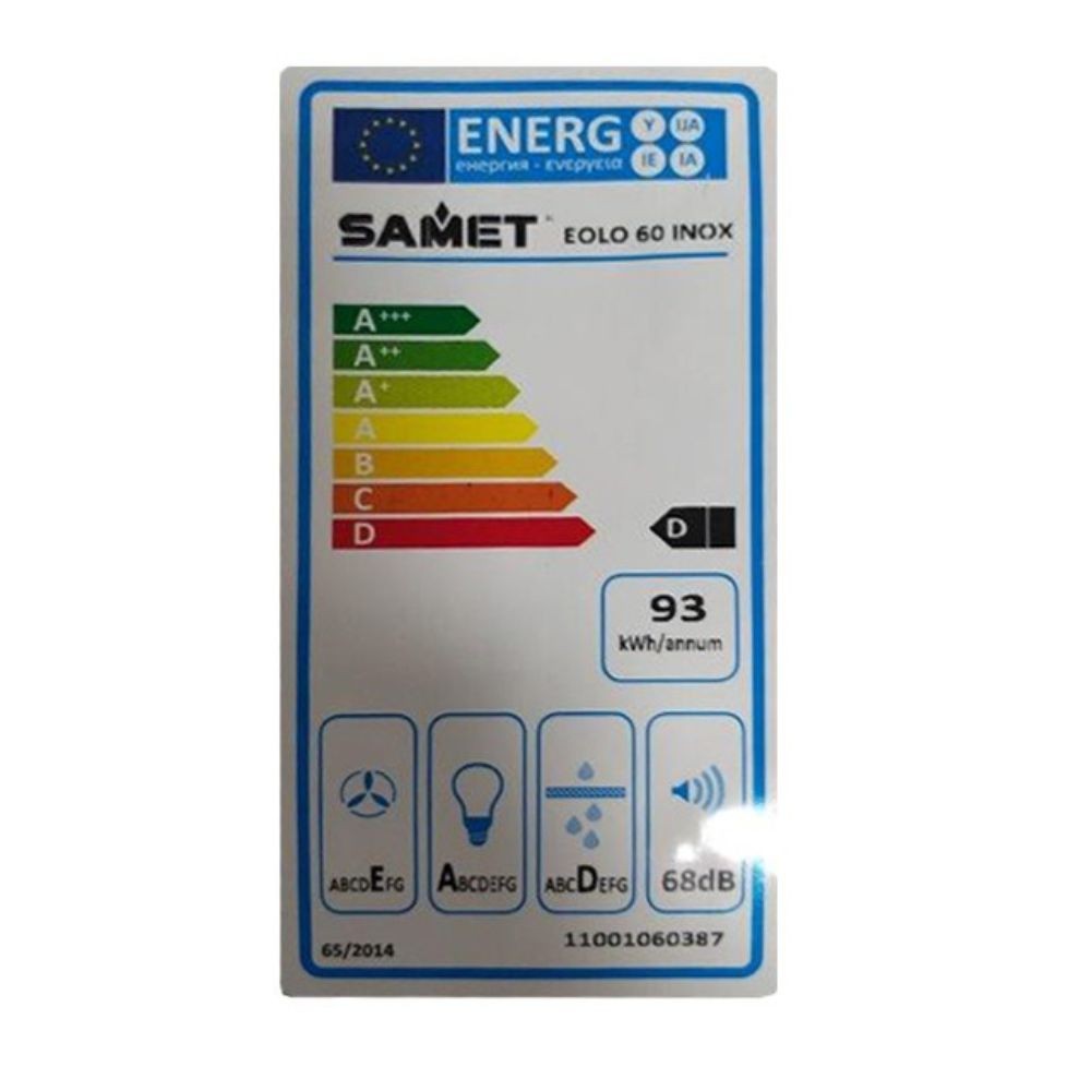 Samet Cappa a piramide Eolo 60 inox 60 cm - Image 3