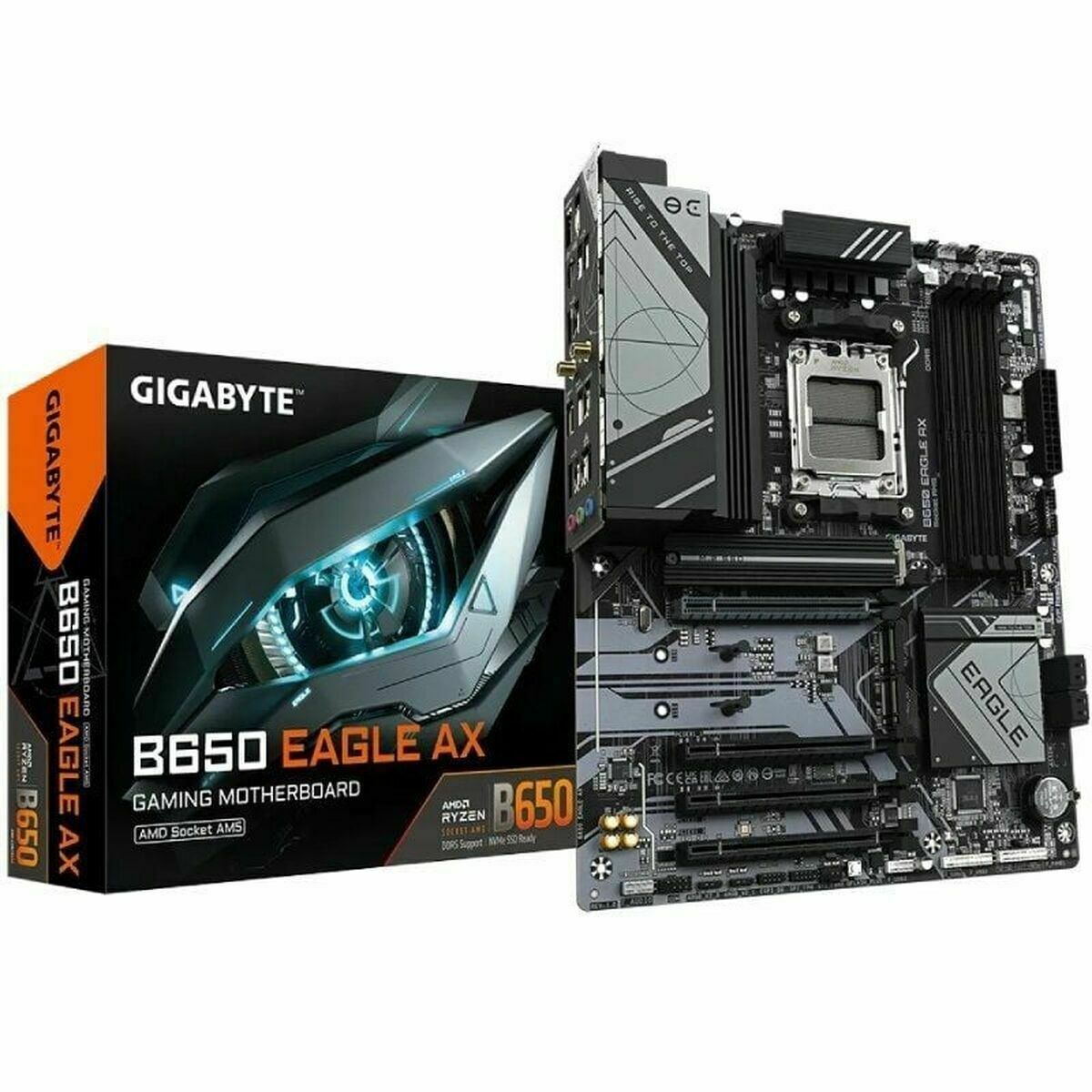 Scheda Madre Gigabyte B650 Eagle Ax Amd Amd B650 Amd Am5