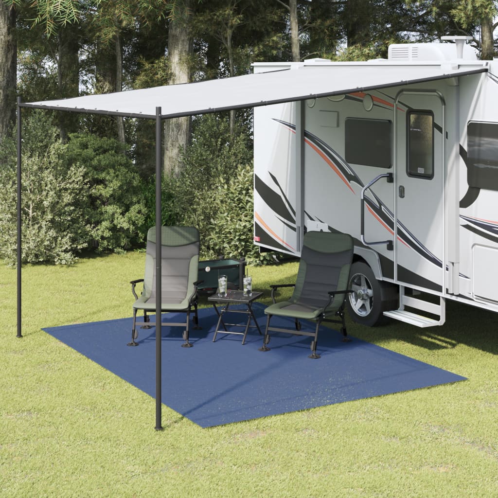 Tappeto Da Tenda Blu 3,5x2,5 M