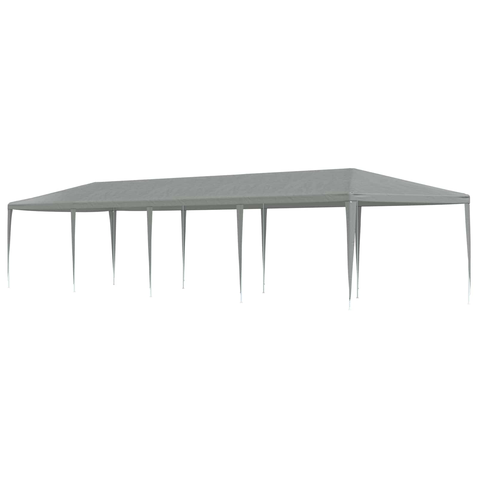 Tenda Party Grigio Chiaro 1200 X 300 X 255 Cm Pe E Acciaio