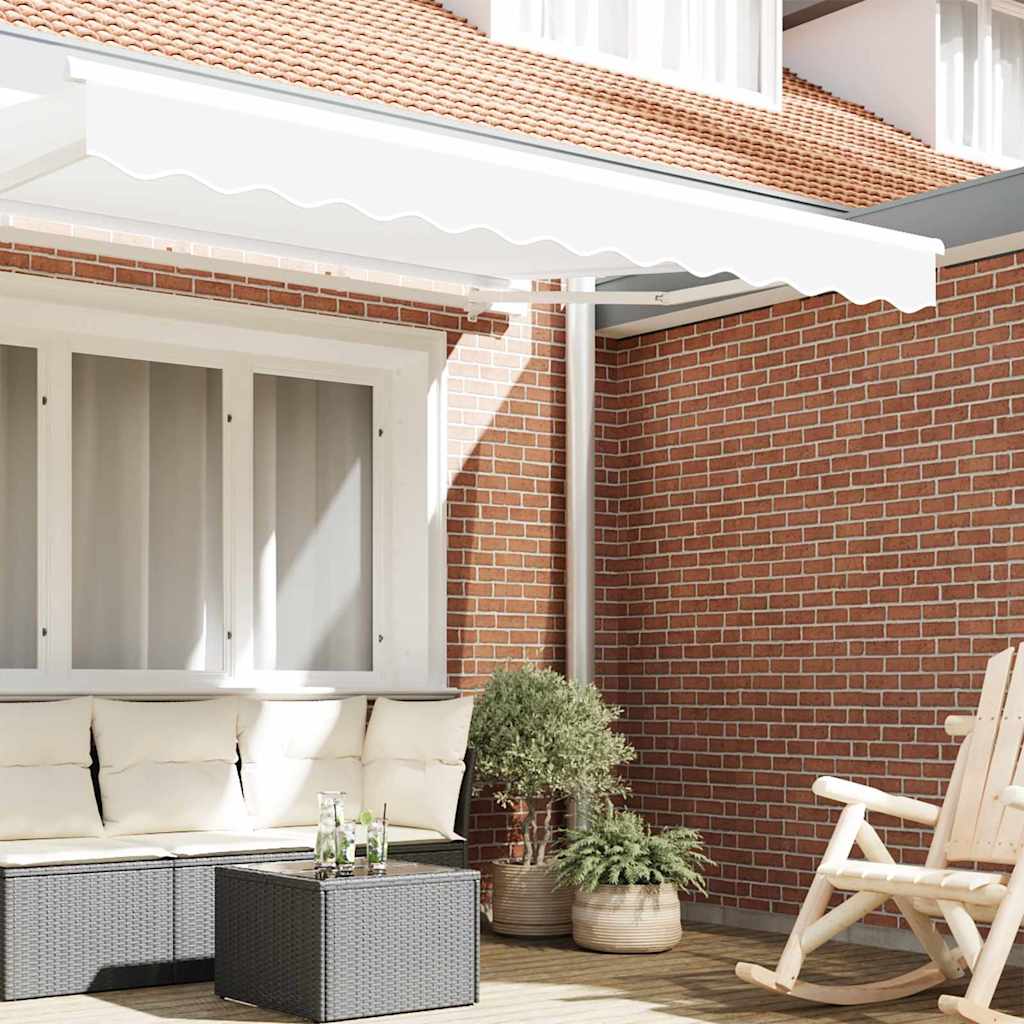Tenda A Braccio Bianco 330 X 20 Cm Tela - Image 3