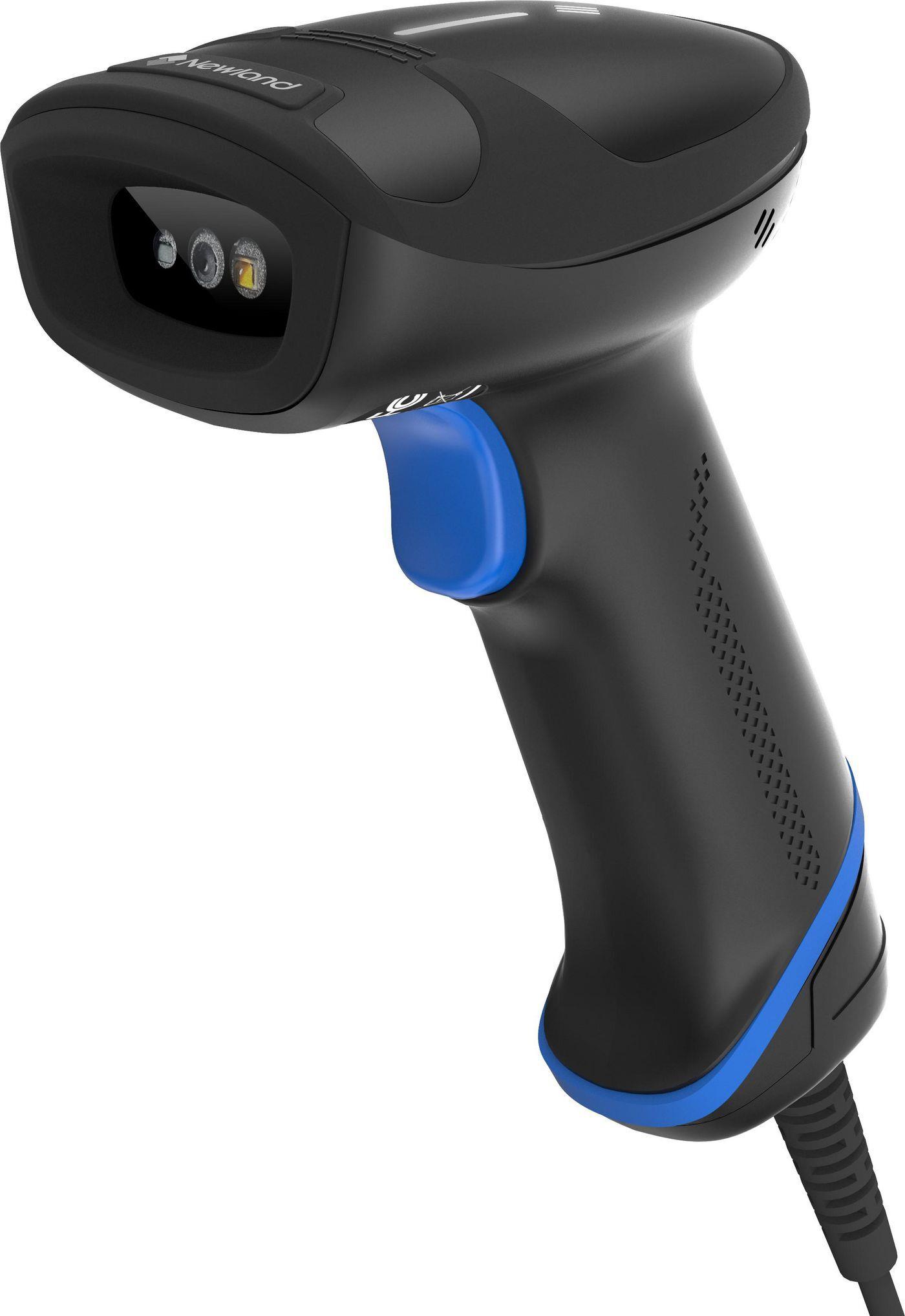 Newland Hr33 Marlin, Cmos, 2d, Kit (usb, Gedreht) Handscanner, 2d, Imager (belichtung: Weiß), Ocr, Inkl.: Kabel (usb, Gedreht), Smartstand, Schutzart
