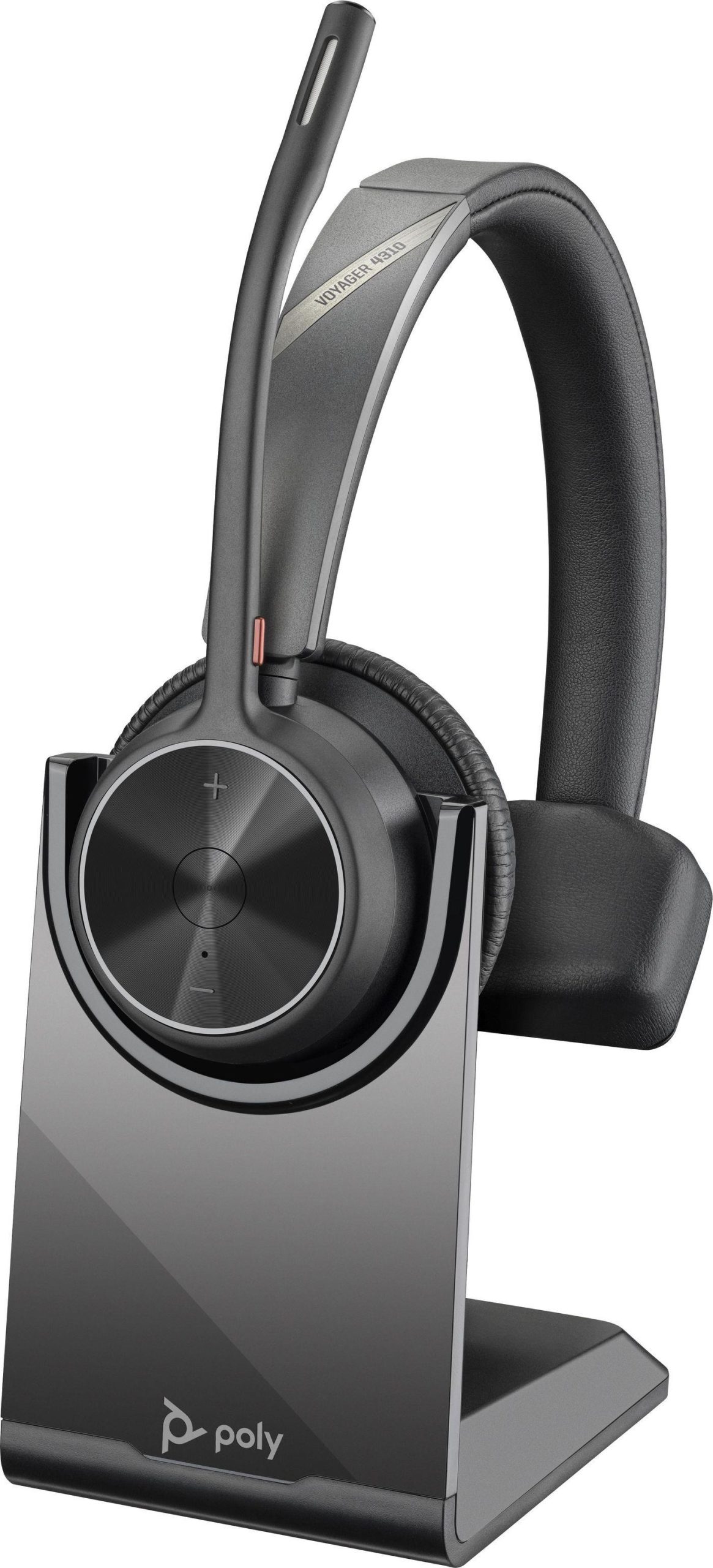 Hp Inc. Poly Voyager 4310 - Voyager 4300 Uc Series - Headset - ON-Ear - Bluetooth - Kabellos, Kabelgebunden - Schwarz - Zoom Certified (76u48aa)