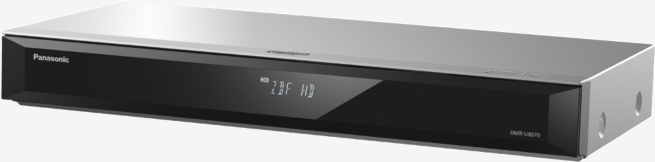 Panasonic DmR-Ubs70 - 3d BlU-RaY-Recorder Mit TV-Tuner Und Hdd - Hochskalierung - Ethernet, WI-Fi (dmR-Ubs70egs)