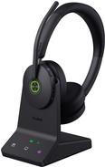 Yealink Wh68 Uc Headset Dect/bluetooth ON-Ear Mit Anc UC-Zertifiziert Schwarz (1208713)