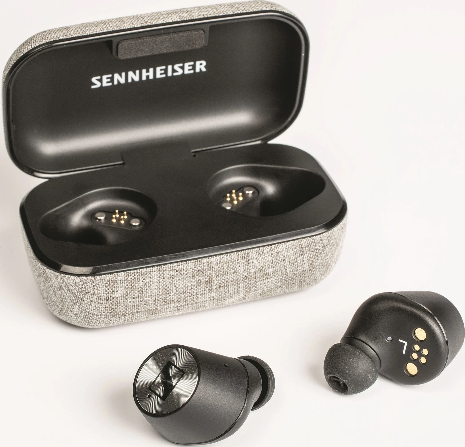 Sennheiser Momentum True Wireless - IN-Ear Bluetooth - Kopfhörer -  Schwarz/silber