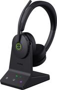 Yealink Wh68 Workstation Headset - Dect & Bluetooth, Anc, UC-Optimiert, Schwarz (1208738)