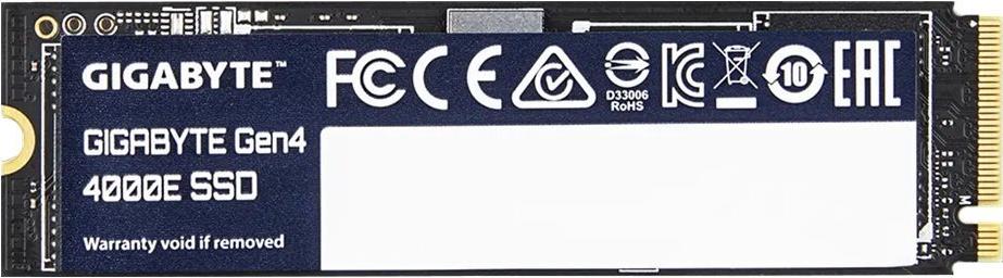 Gigabyte Gen4 4000e - Ssd - 500gb - Intern - M.2 2280 - Pcie 4,0 X4 (nvme) (g440e500g)