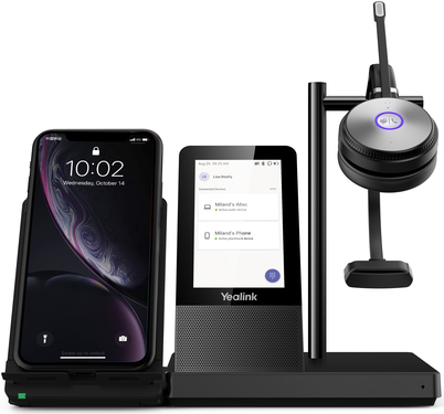 Yealink Microsoft Certified Teams Premier Dect Wireless Headset (wh66 Mono Teams)
