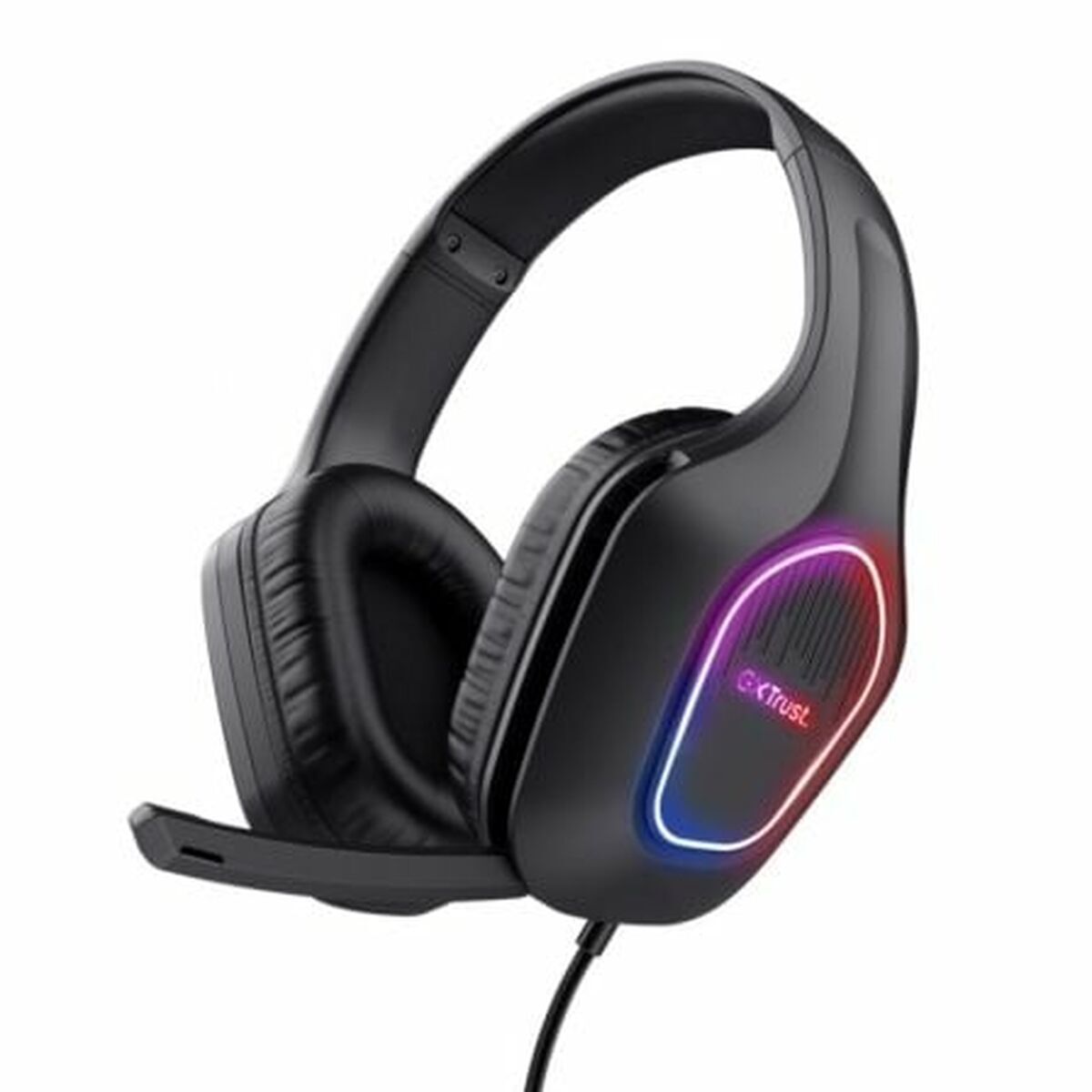 Auricolari Con Microfono Gaming Trust Gxt 416 Zirox Nero Multicolore