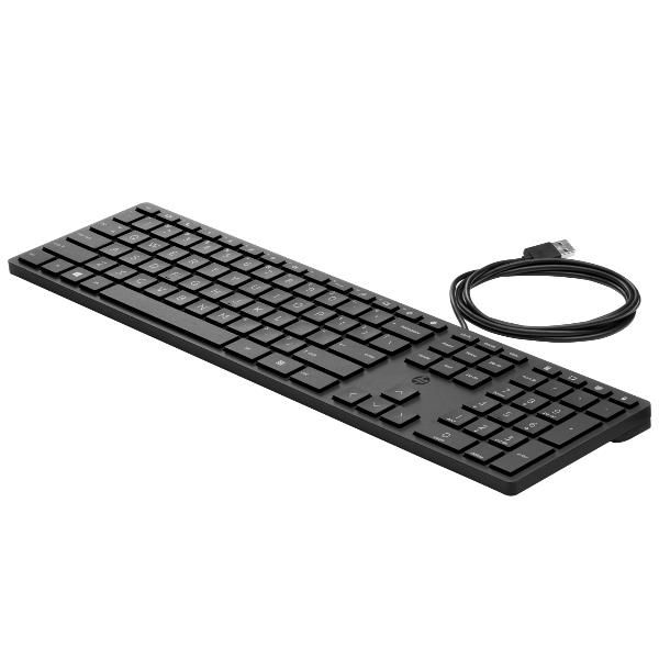 HP WIRED 320K KEYBOARD USB INGLESE