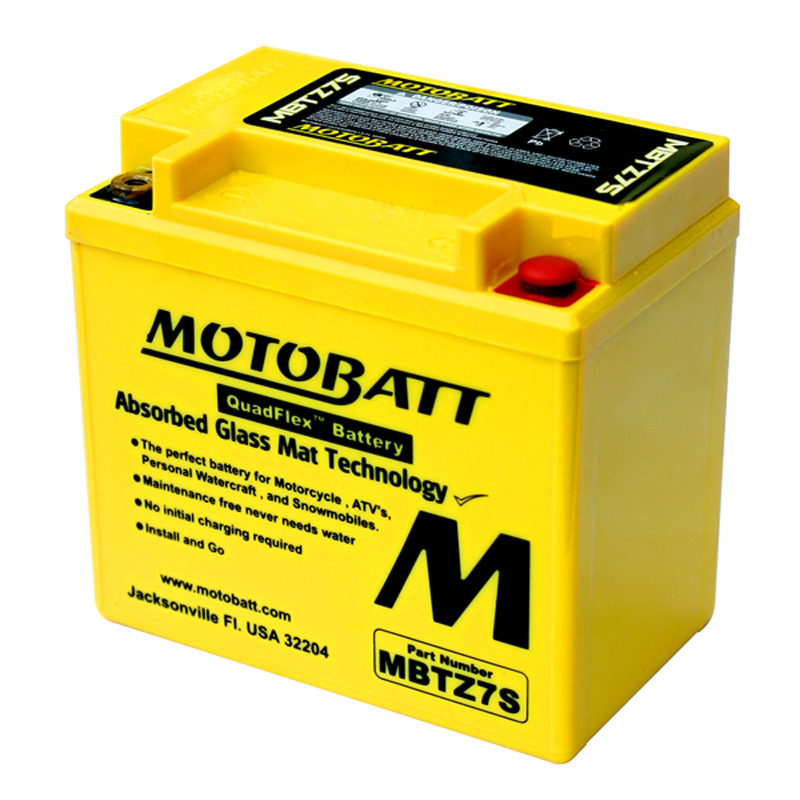 MotoBatt MBTZ7S 12V 6,5Ah – Batteria AGM Sigillata e Pronta all’Uso