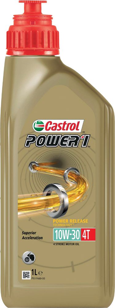 Olio motore moto 4T lubrificante Power 1 10W30 1L semisintetico