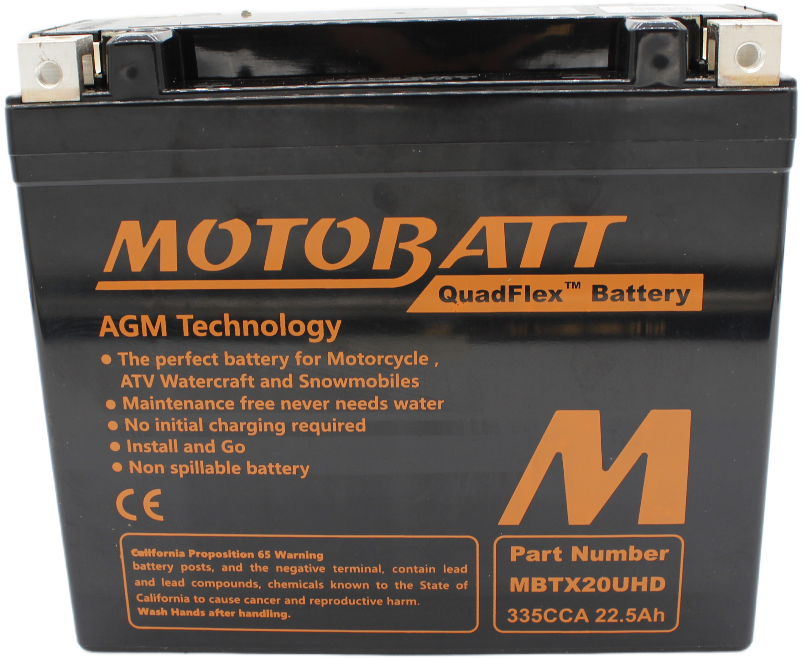 Batteria MotoBatt MBTX20UHD 12V 21Ah – Precaricata e sigillata