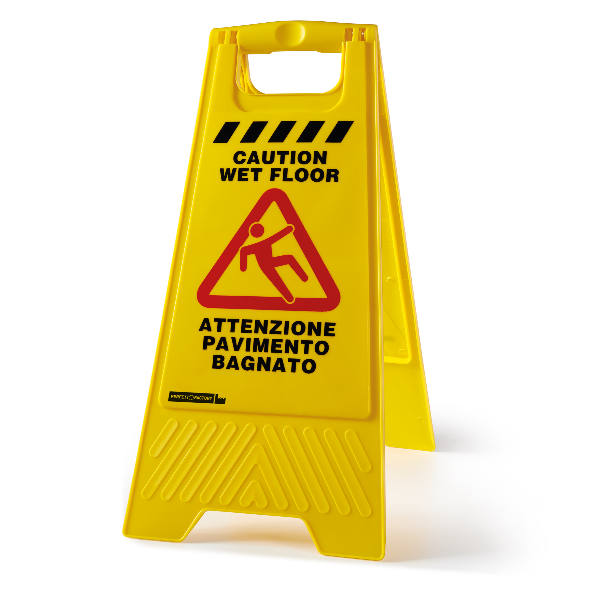 CARTELLO SEGNALATORE WET FLOOR