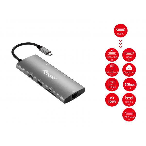 USB-C 9 IN 1 MULTIFUNCTIONAL ADAPTE - Image 3